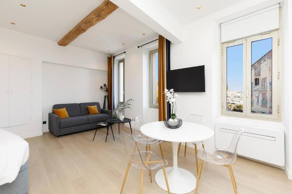 Appartement 33 M2 Comme Une Junior Suite - Vue Port Et Palais Des Festivals Cannes Buitenkant foto